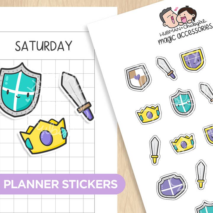 Magic Accessories Planner Stickers for wholesale by hubmanchubgirl.