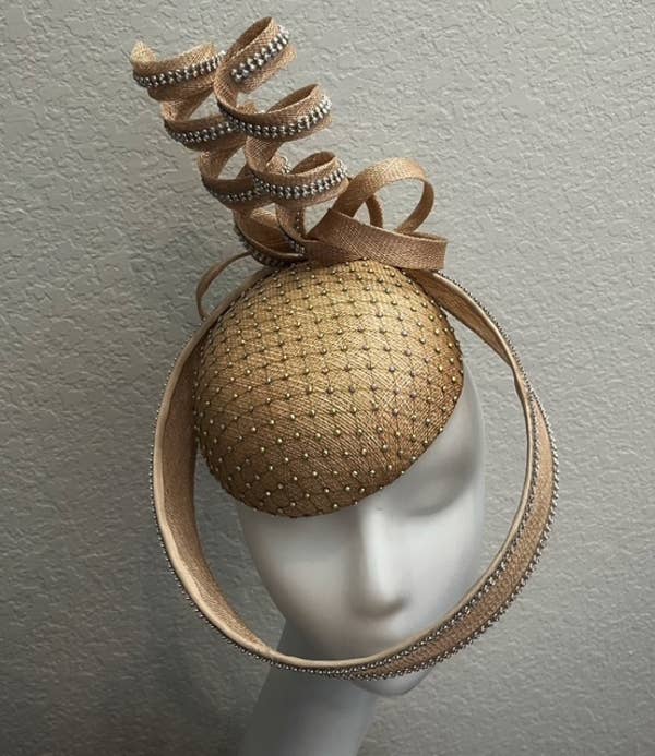 Rehoboth Hats - Wholesale Fascinator Hat - Women's - The Showstopper Sinamay Fascinator4