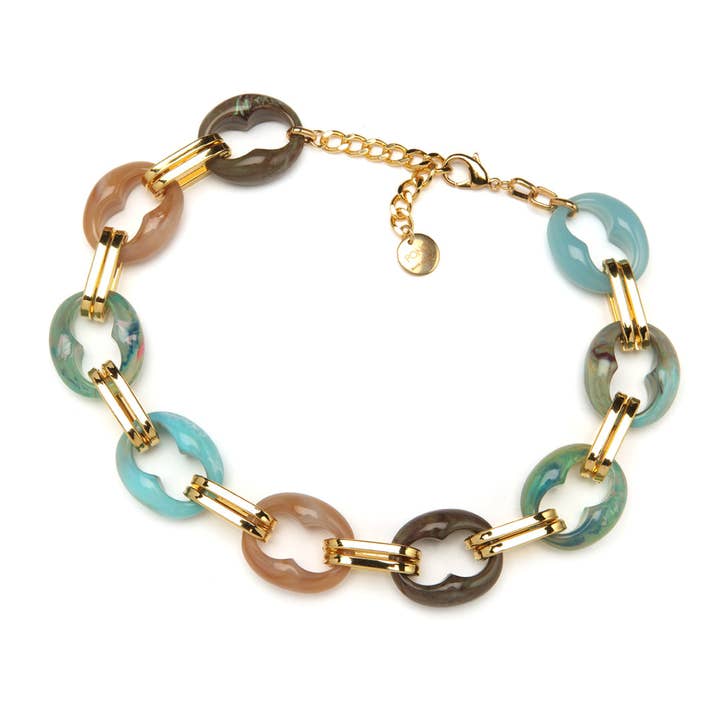 Lillian Necklace Sea of Cortez for wholesale by PONO by Joan Goodman