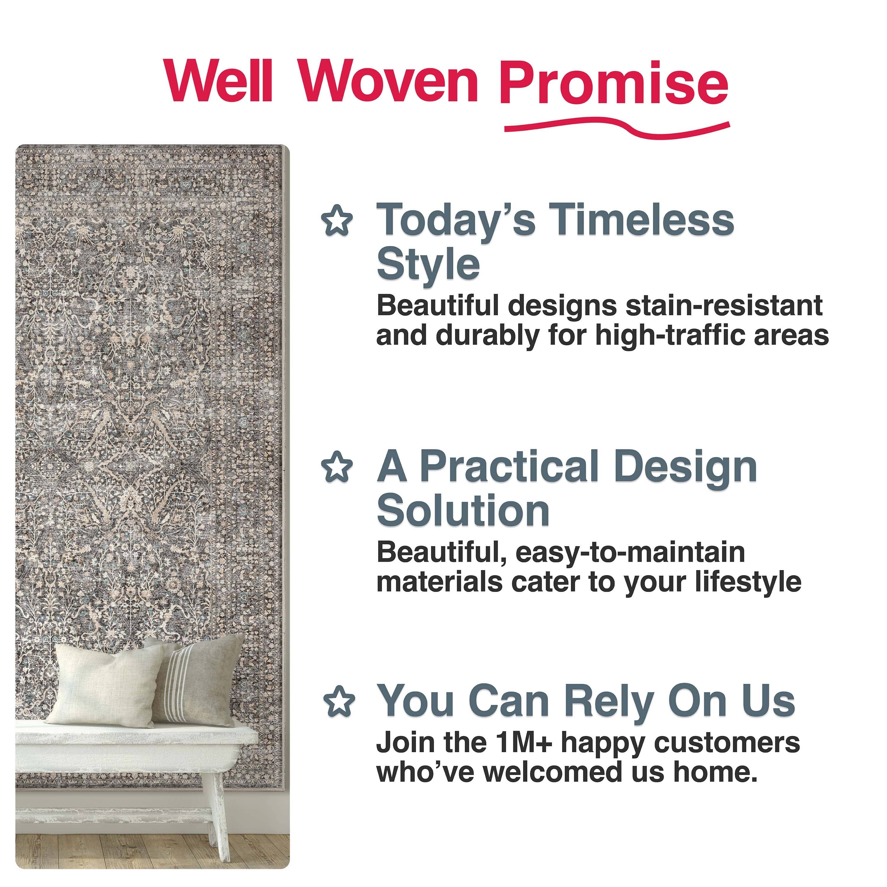 Well Woven - Wholesale Area Rug - Isolde Vintage Persian Oriental Flat-Weave Rug5