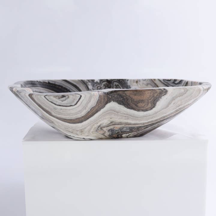 Mi Esperanza Minerals - Wholesale Decorative Plate/Dish/Bowl - Onyx Bowl Set of 26