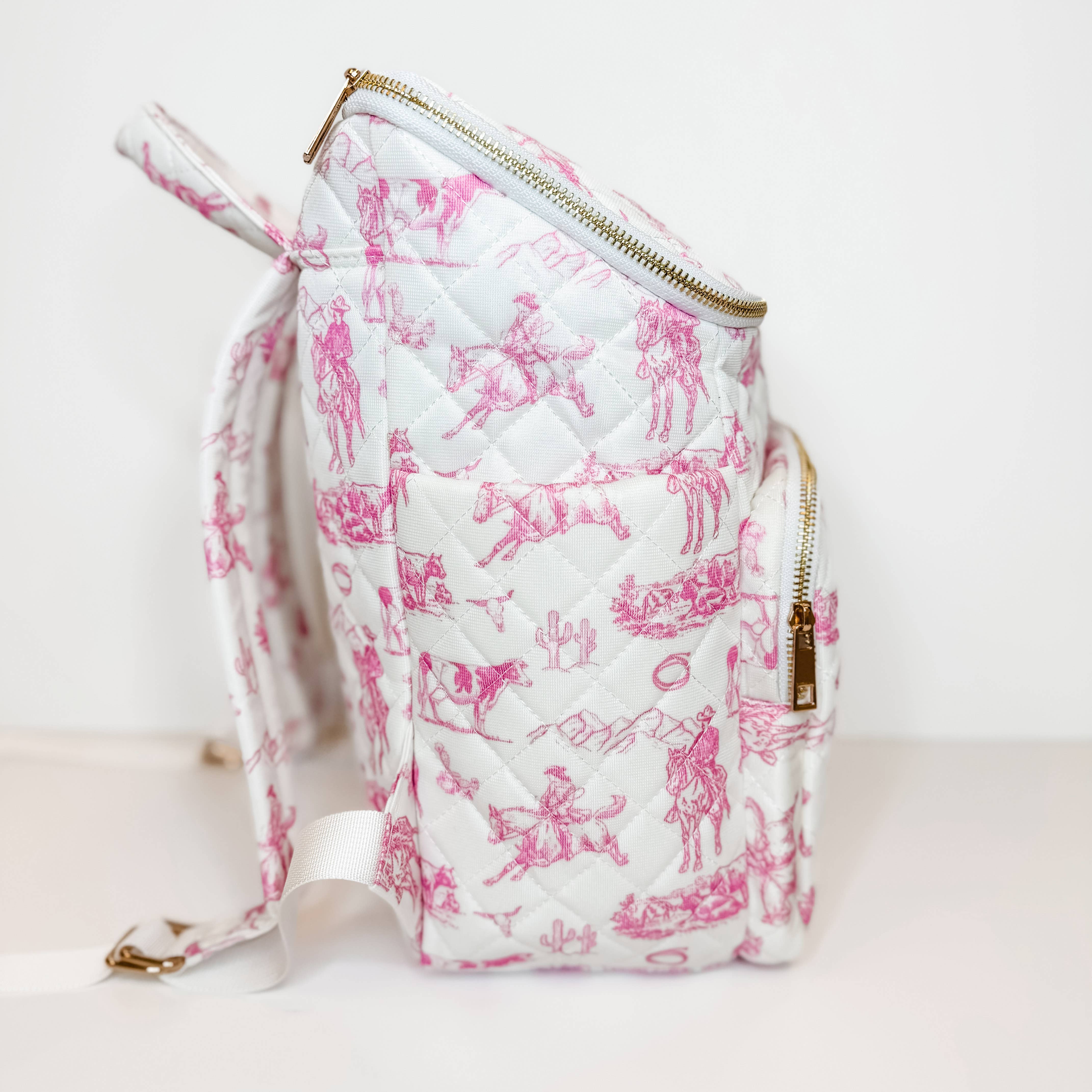 Mugsby - Wholesale Makeup/Cosmetic Bag - Cowgirl Pattern Bags, Backpack, Duffle, Cosmetic Bag1