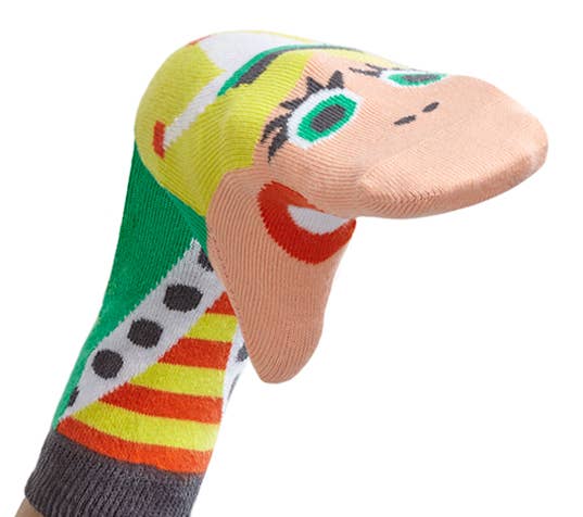 WALKYTALKIES - Wholesale Speelgoedset - Kinderen - Medieval Time thema pakket met 48 paar WALKYTALKIES sokken en gratis kartonnen toonbankdisplay13