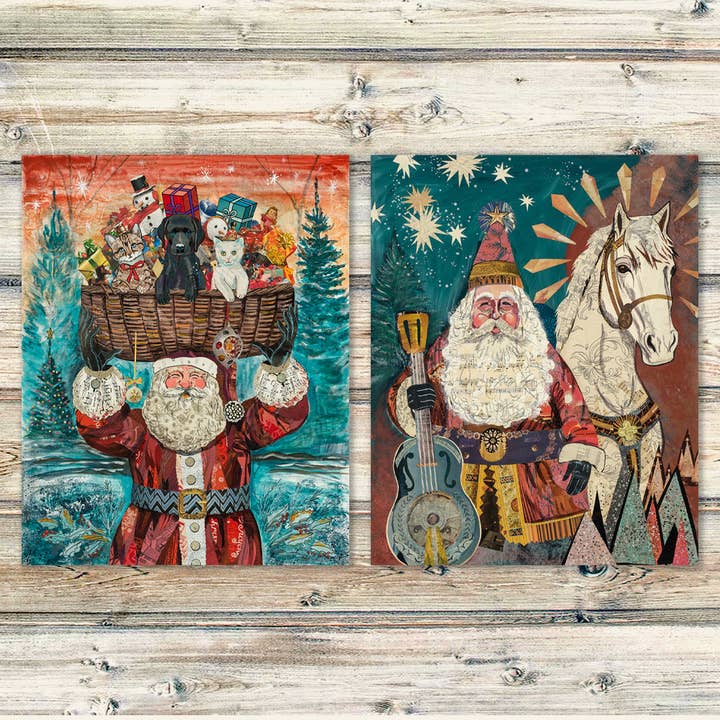 Dolan Geiman - Wholesale Art Print - Art Print | Christmas Wall Art | SANTA 2024