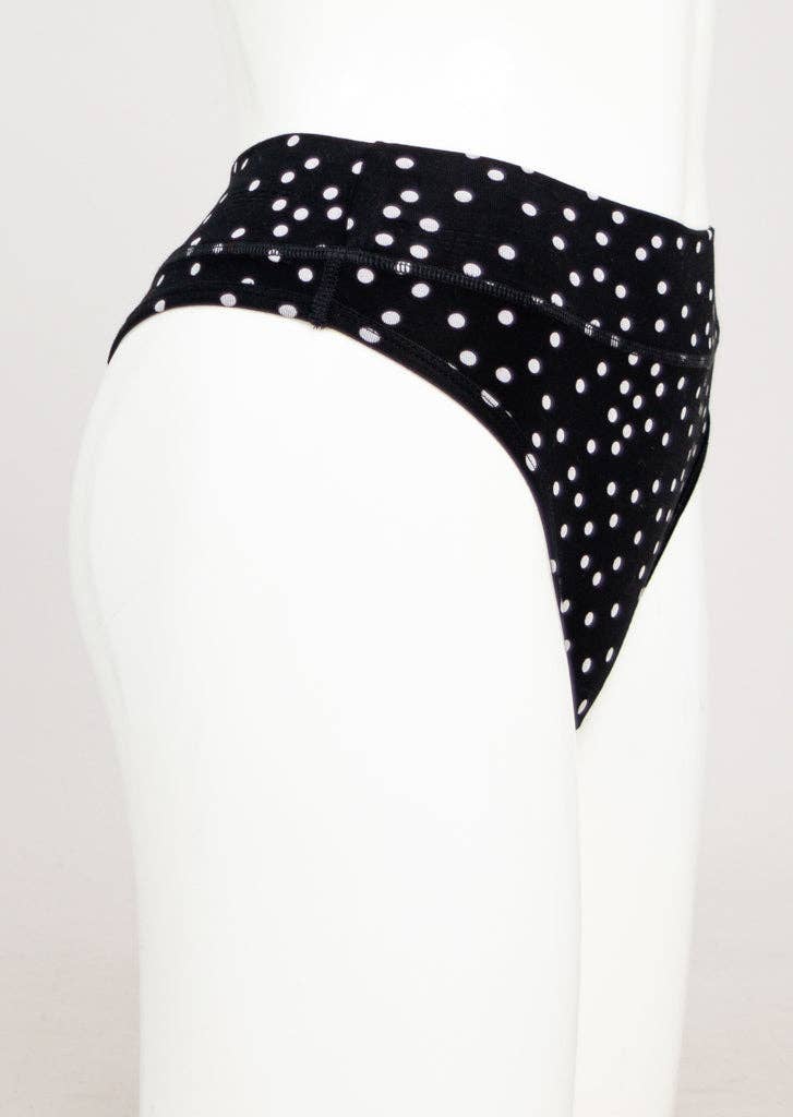 Blue Sky Clothing Co LLC - Wholesale Underwear - Women's - La Thong, Polka, Bamboo1