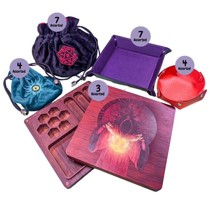 Accessories Bundle for wholesale by Mystery Dice Goblin