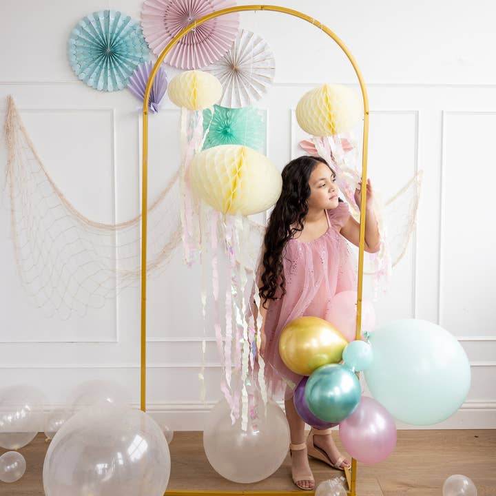 My Mind’s Eye - Wholesale Decal - Party Decorations - SEA1002 - Honeycomb Jellyfish Set4