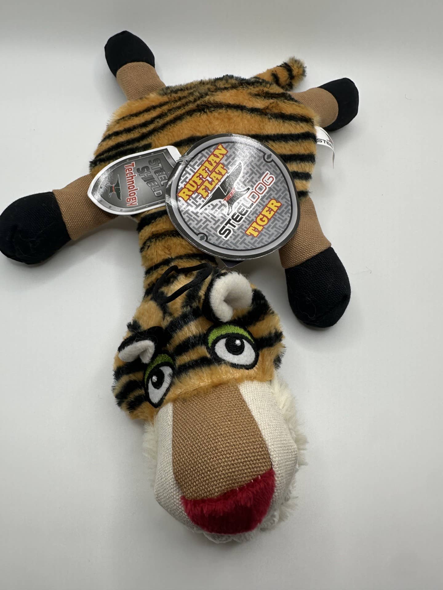 STEELDOG USA LLC – Peluche - Cão por atacado – Ruffian Flat Tigre3