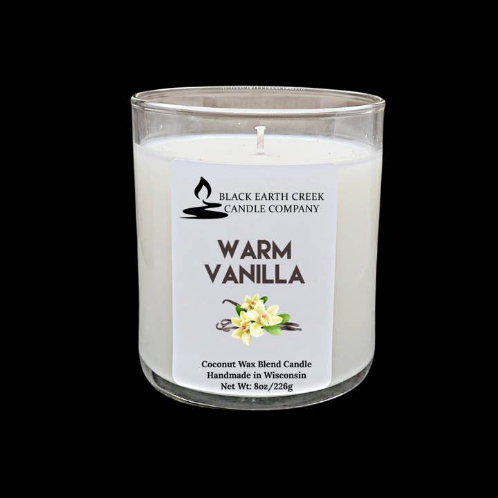 Black Earth Creek Candle Company - Wholesale Jar/Filled Candle - Warm Vanilla Candle2