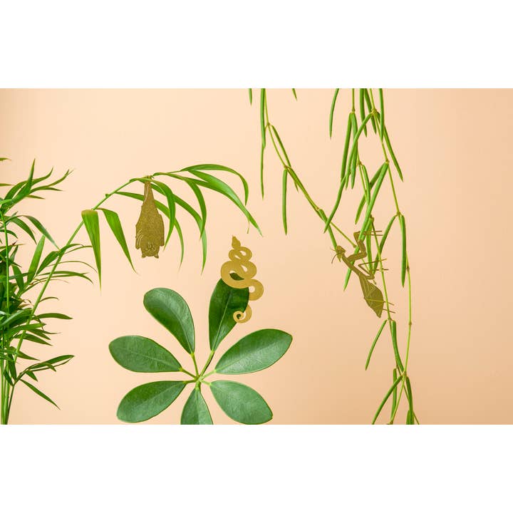 Plant Animal Praying Mantis Plant Marker Decoration for wholesale by Another Studio UK