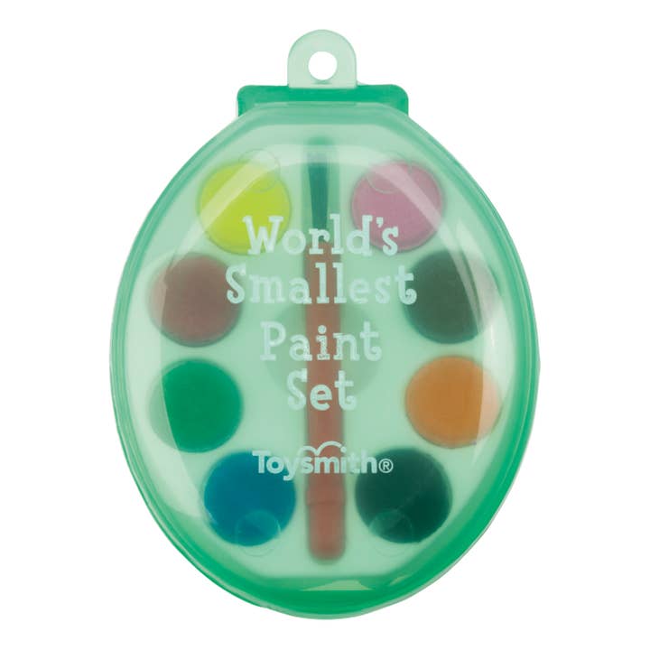 Toysmith - Wholesale Art Set - Kids & Baby - Mini Watercolor Paint Set, 8 Colors With Brush, Party Favors
