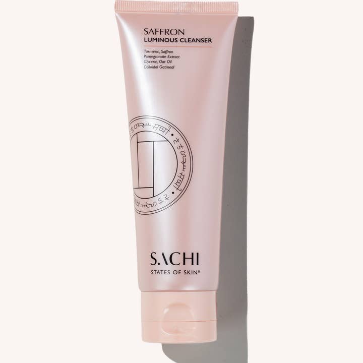 Sachi Skin - Wholesale Facial Cleanser - Saffron Luminous Cleanser - 120ml