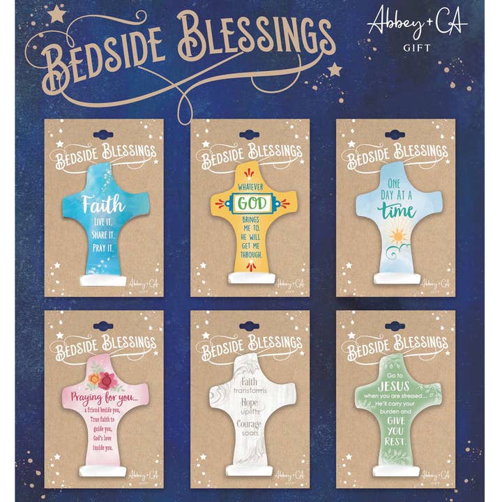 Bedtime Prayer Crosses Display Unit for wholesale by Abbey + CA Gift