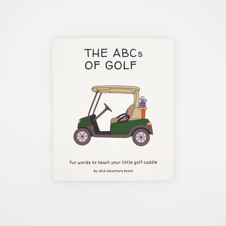 Wild Adventure Books - Wholesale Preschool Book (3-5) - ABC's of Golf1