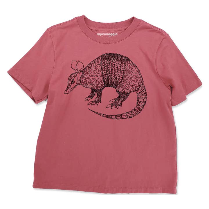 Supermaggie @ Faire - Wholesale Screen Printed T-Shirt - Women's - Armadillo Gwenn Heavyweight Tee3