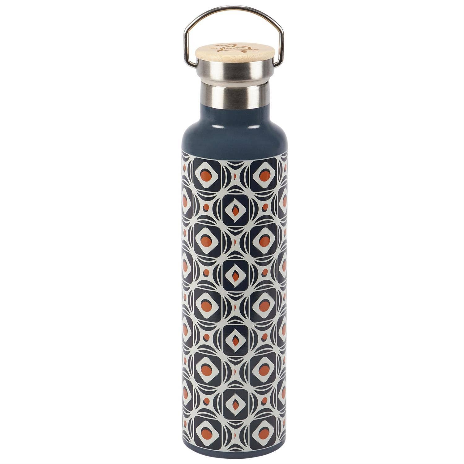 Questionables - Wholesale Drinking Glass/Cup - Retro Tile Insulated Bottle1