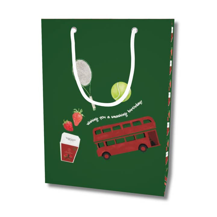 British Tennis Tournament England Gift Bag for wholesale by Hey Y'all Party