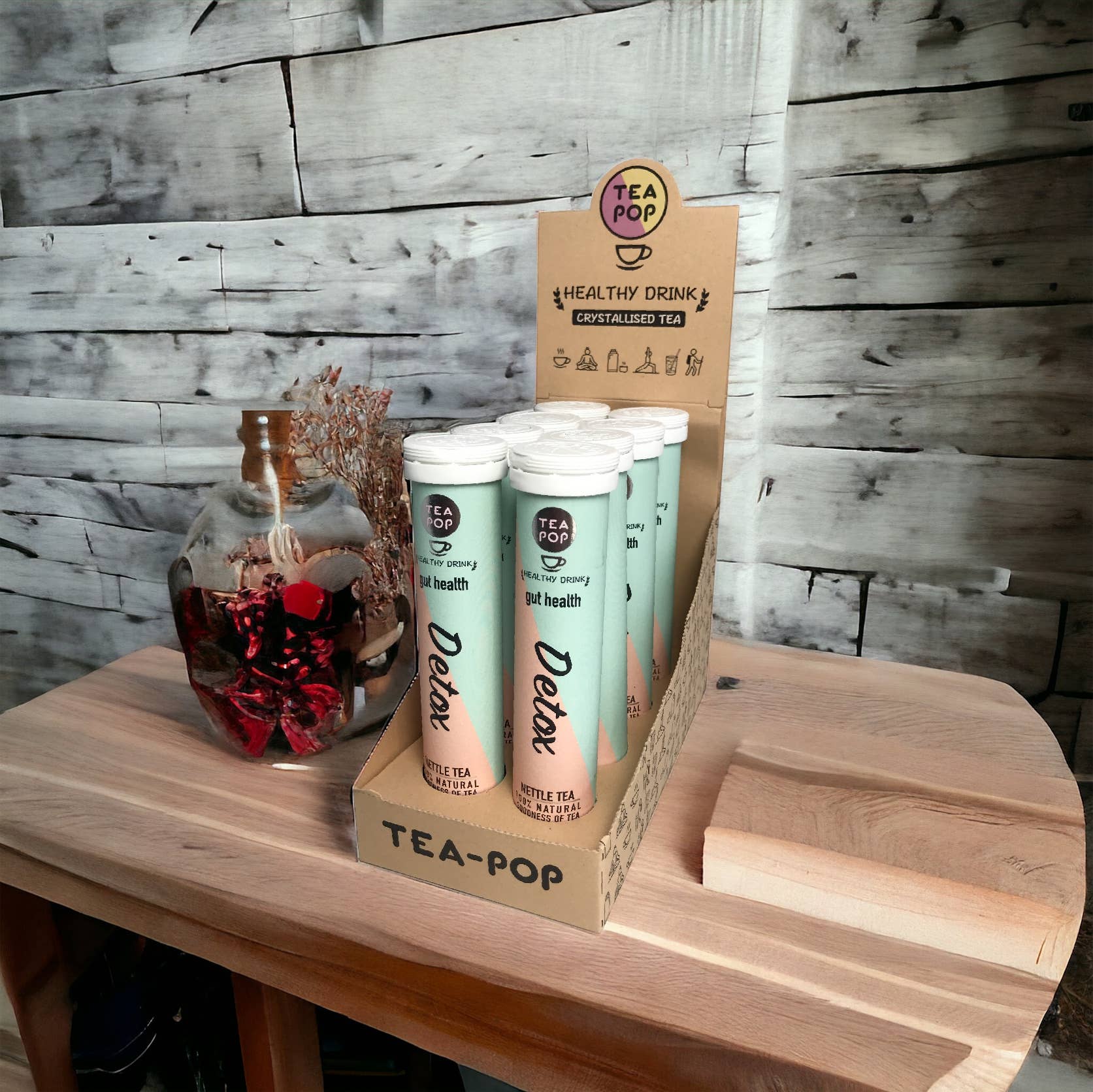 Northern Tea Company - Wholesale Health/Detox Tea - Detox Stinging Nettle Tea-Pop, quick brew gourmet tea3