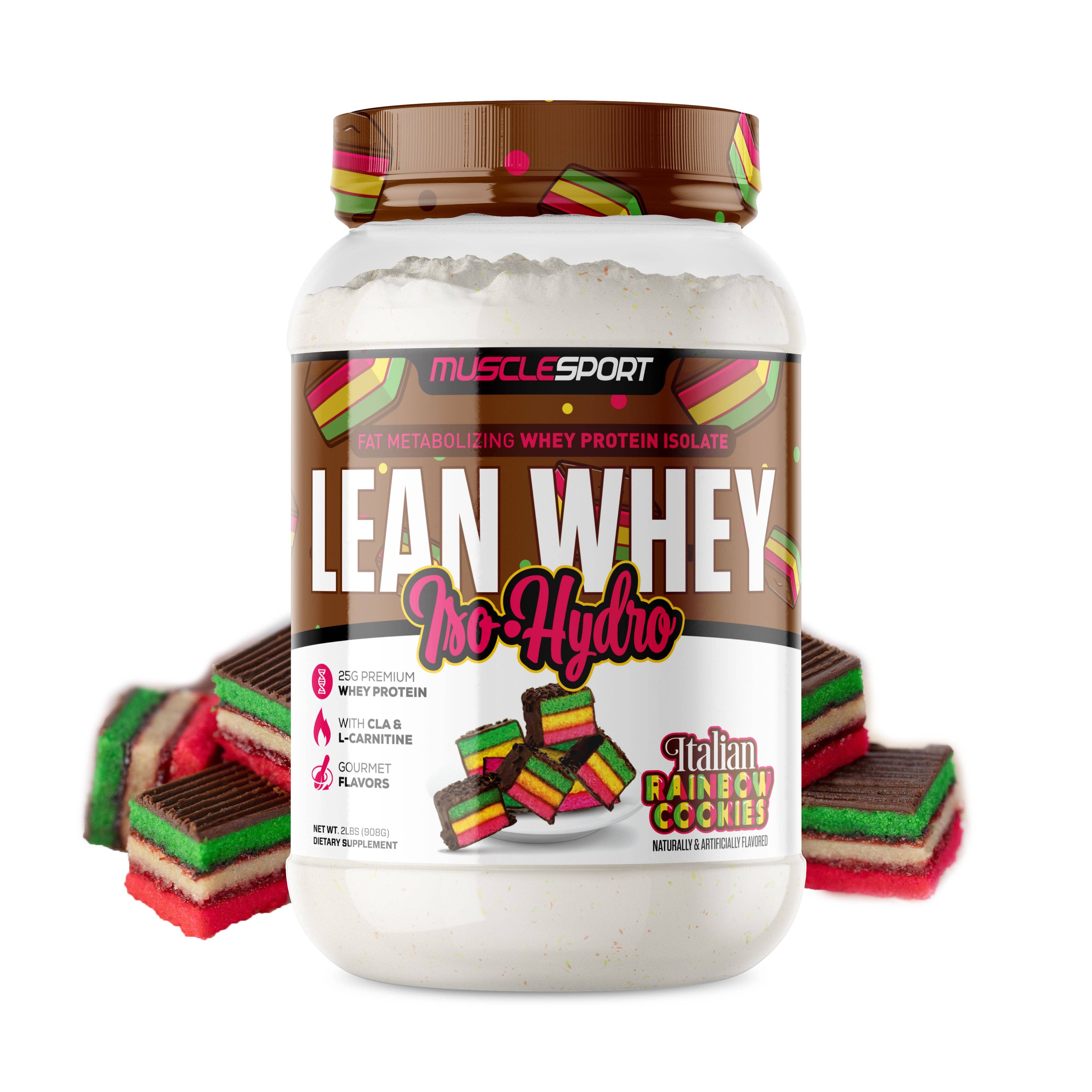 MuscleSport - Wholesale Protein/superfood powder - Lean Whey® Iso Hydro Gourmet Protein 2lb - Limited Edition38