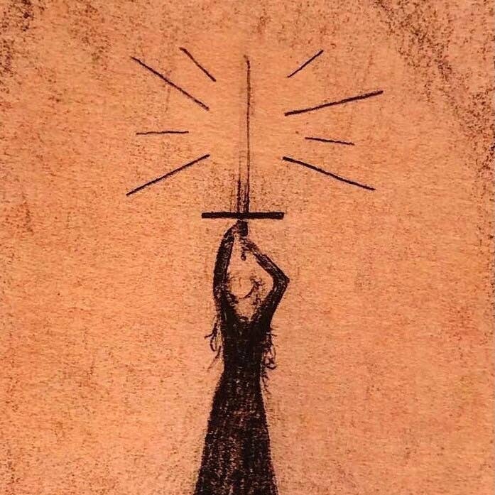 Daughter of Rohan Original Print for wholesale by Kristen Vaughn