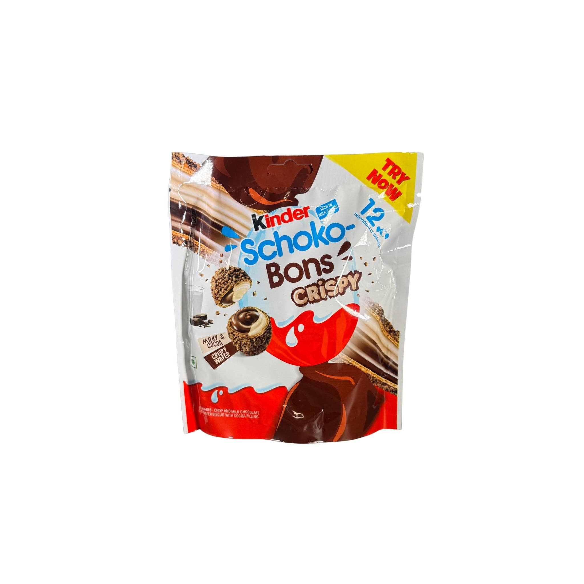 utoppa GmbH - Vendita all'ingrosso Dolci ricoperti di cioccolato - kinder Schoko-Bons Crispy 67,2g