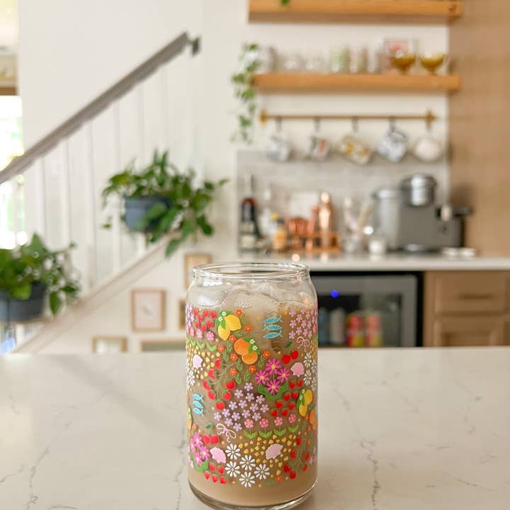 Hart and Flora Shop - Wholesale Drinking Glass/Cup - 16oz Dolce Vita Glass1