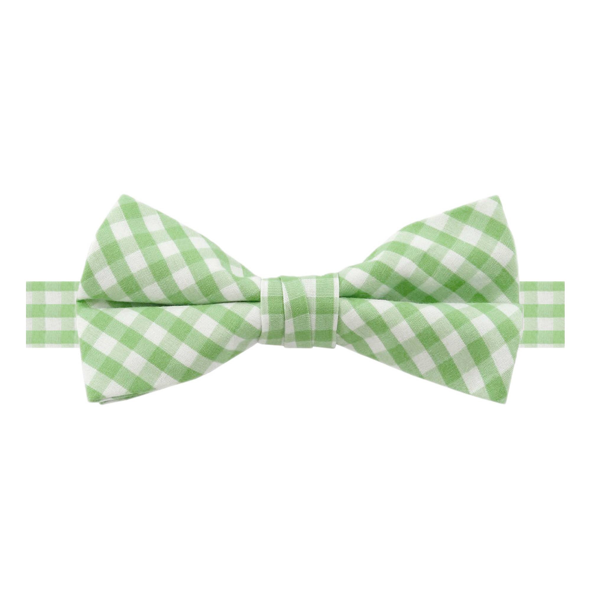 Jacob Alexander – wholesale Bow Tie - Men’s – Men's Gingham Checkered Bow Tie22