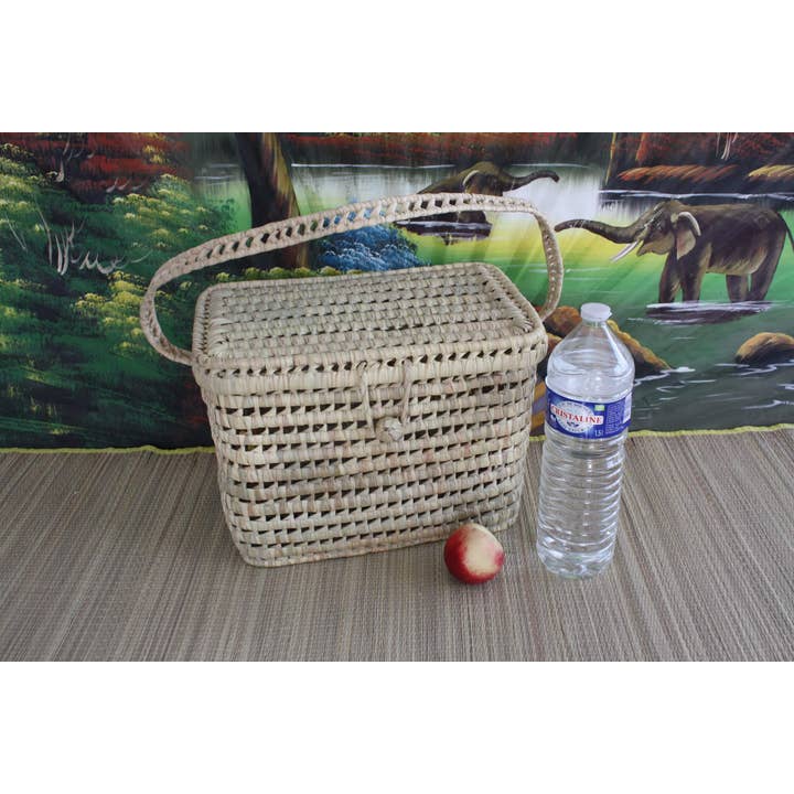 Boutique Huléti - Wholesale Basket - Kids & Baby - Storage case - Woven box for children baby - Toy tray Vanity basket - Straw, Rattan, Wicker3