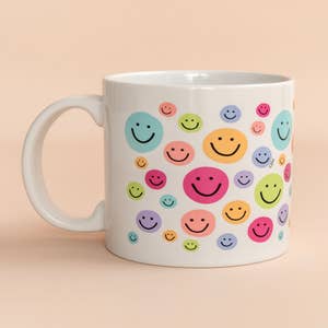 Purchase Wholesale smiley face cup. Free Returns & Net 60 Terms on Faire
