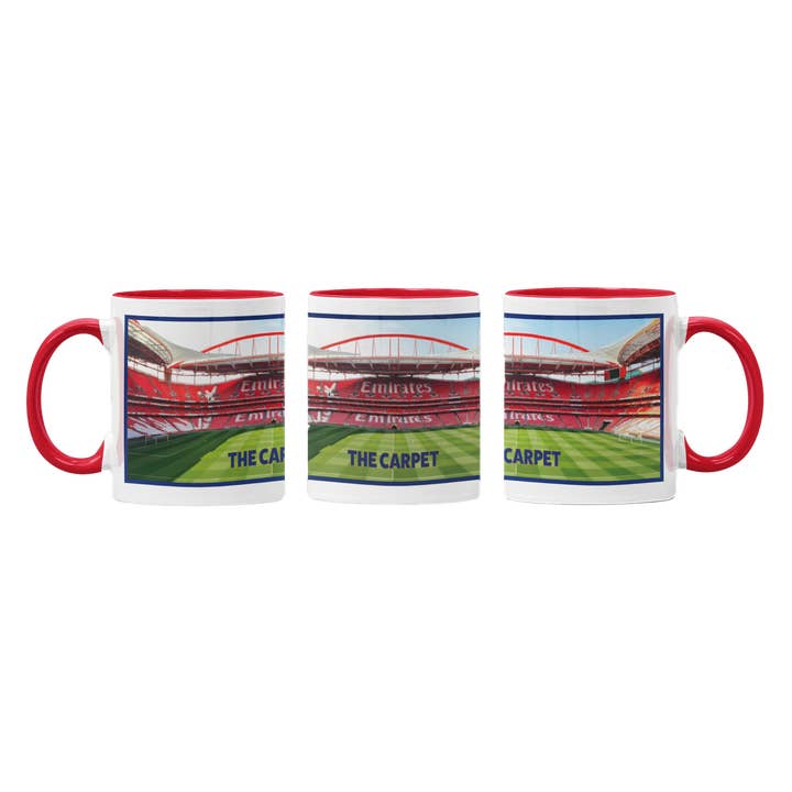 SmartyPants - Wholesale Coffee/Tea Cup - The Carpet Heritage Mug – Arsenal Football Fan Gift