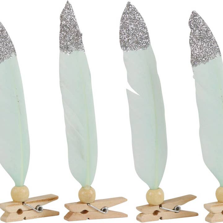 HOFF-INTERIEUR - Wholesale Ornament Set - SPRING CLAMPS MINT 6 PIECE SET (HOFF5967)0