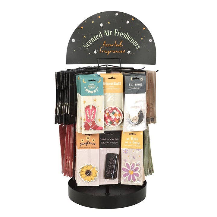 Something Different Wholesale - Wholesale Retailer display – Home & Living - Set of 144 Air Fresheners on Spinner Display1