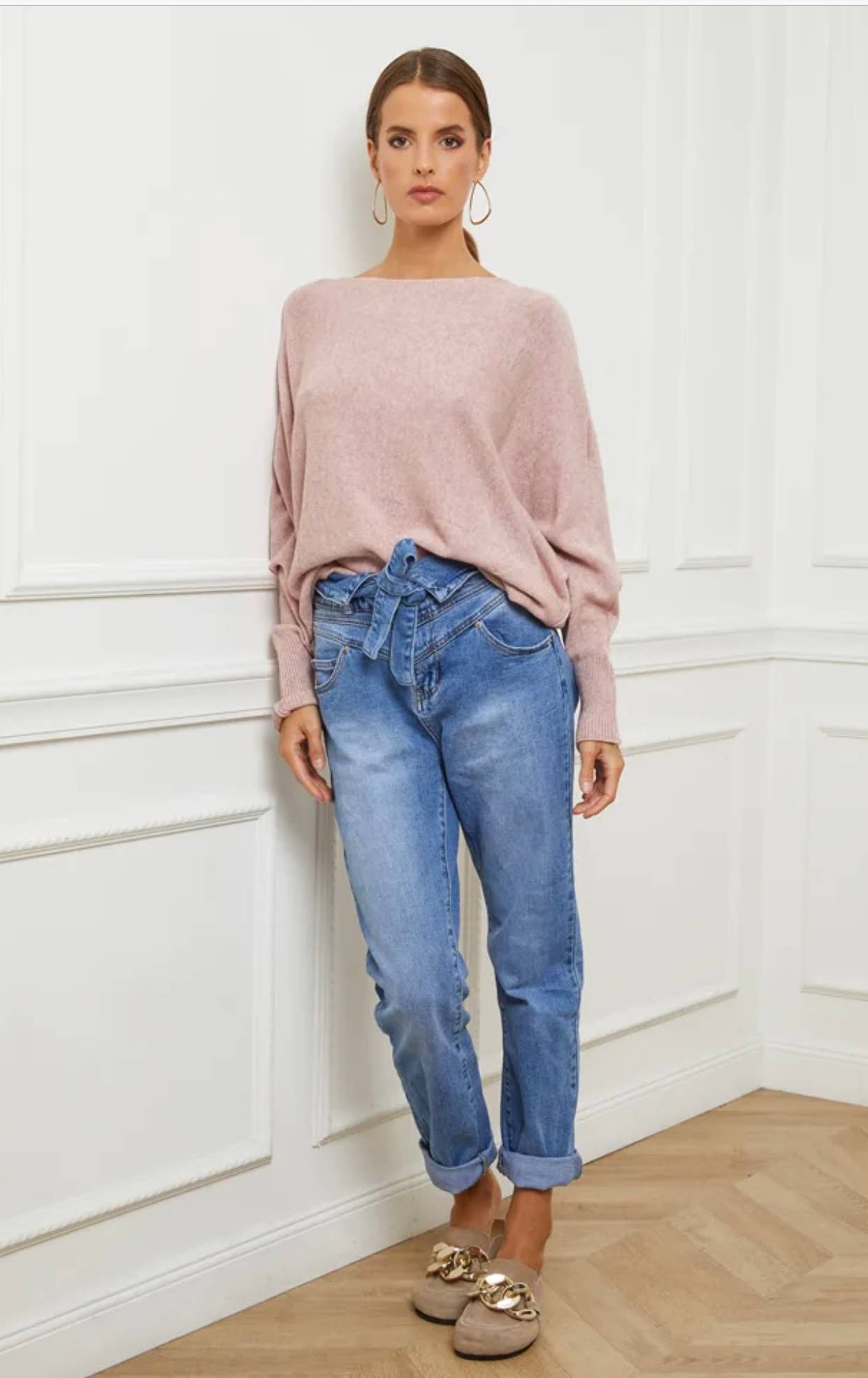 LÉA & LUC - Wholesale Knit Sweater - Women's - Star sweater REF. 009835