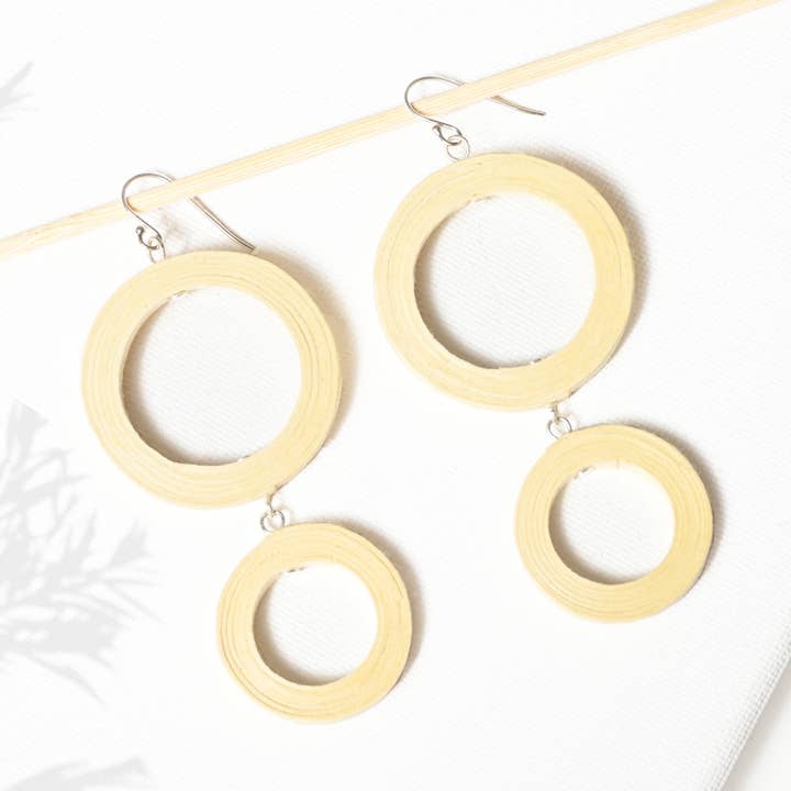 Ella Earrings with Sterling Silver for wholesale by One Kind Box