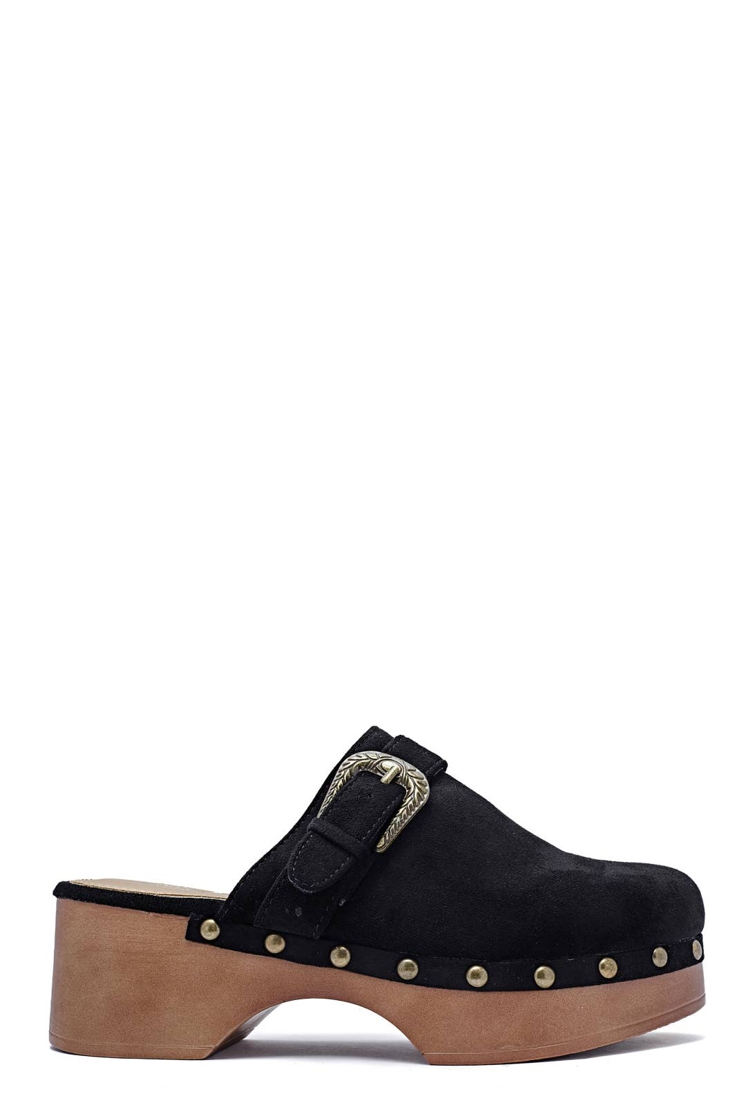 Black Heeled clog - Marly for wholesale on Faire1