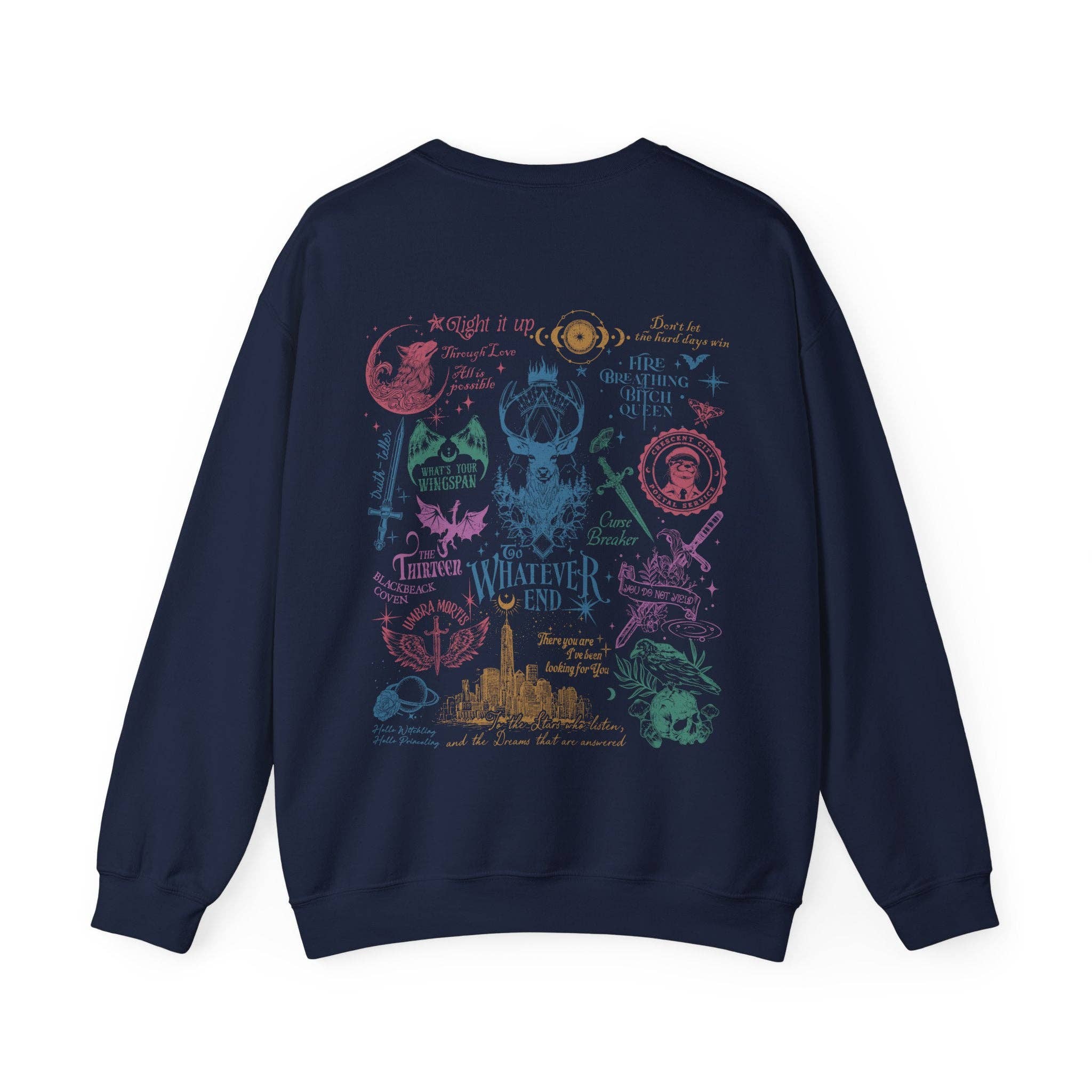 MagicMerchEmporium - Wholesale Graphic Sweatshirt - Unisex - SJM Worlds Collide Sweatshirt4