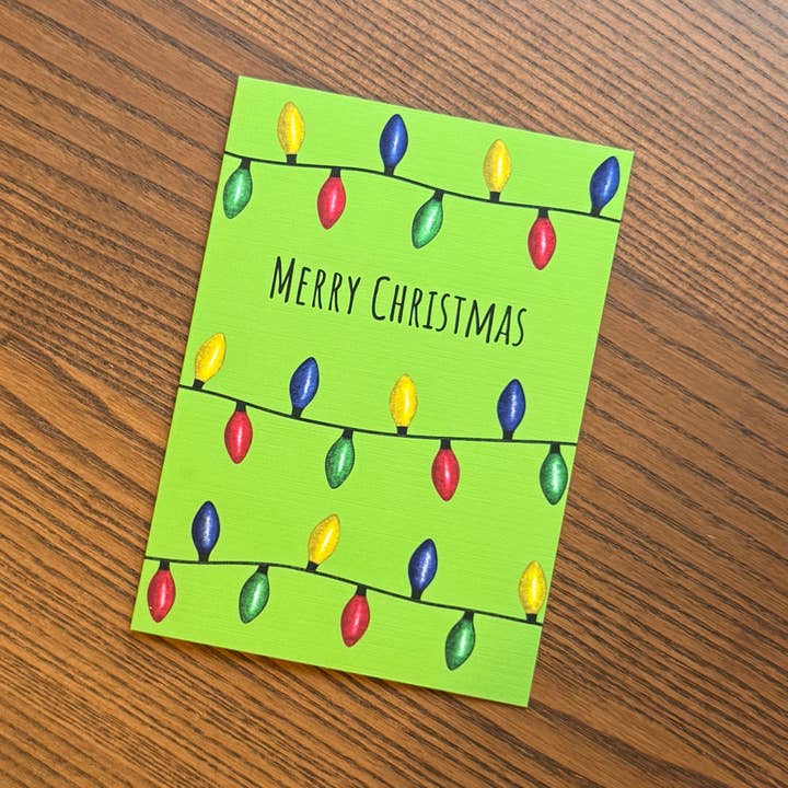 Carte de vœux Joyeux Noël pour la vente par Spells & Specimens