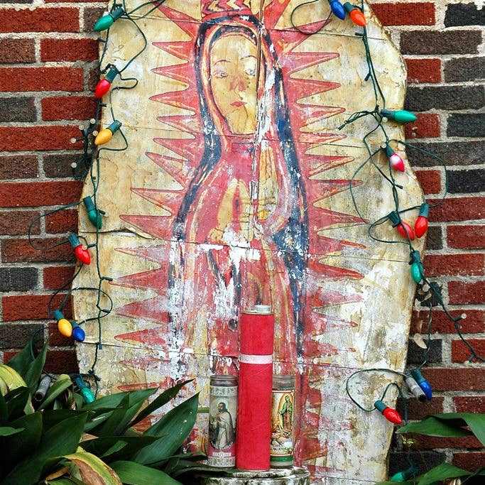 Onze Lieve Vrouw van Guadalupe Handgemaakte Kaart voor wholesale door Ann Woodall Studios