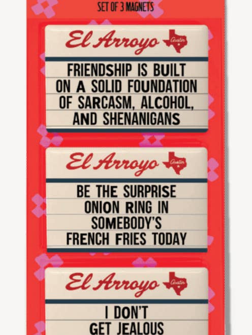 Magnet Set - Love & Friend-Chip for wholesale by El Arroyo