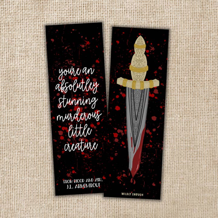 Absolutely Stunning Murderous Little Creature Bookmark for wholesale by Kingdom of Threads