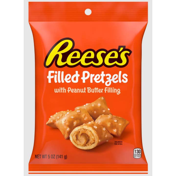 iSweet.ca - Wholesale Pretzels - Reese's Filled Pretzels with Peanut Butter 5 oz0