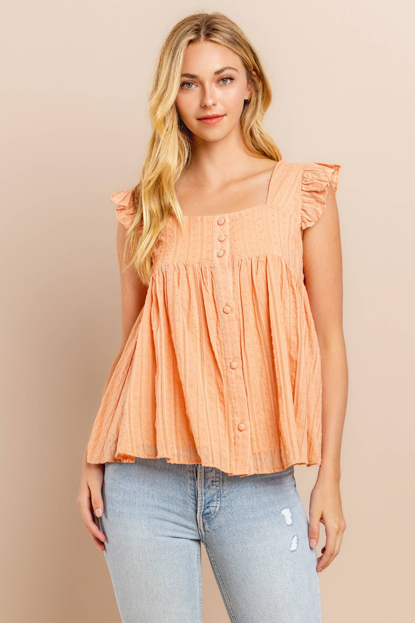 AIBLEE - Vendita all'ingrosso Camicetta - Donna - Blusa con fondo svasato11