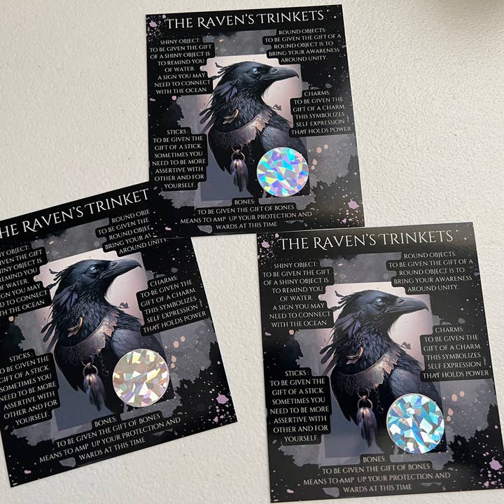 Only Crystals Remain - Wholesale Gag Gift/Novelty Gift - The Raven’s Trinkets -Scratch off Novelty CardsÂ