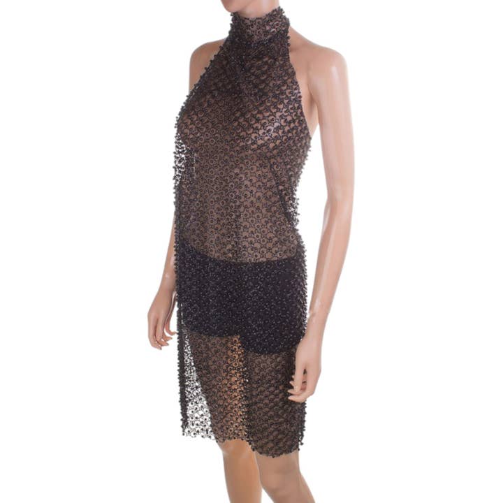 Haut de maillot chaîne corporelle à perles et perles pour la vente par LA Jewelry Plaza