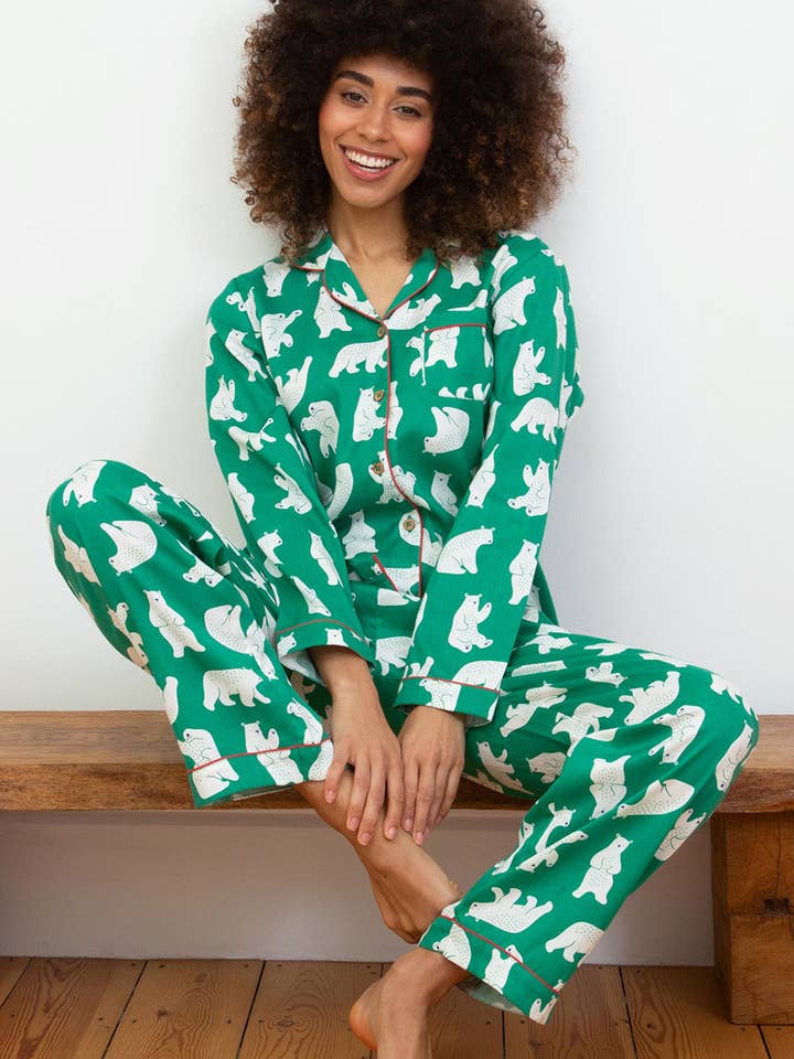 Haven cosy twill pyjamas for wholesale by Kite Clothing