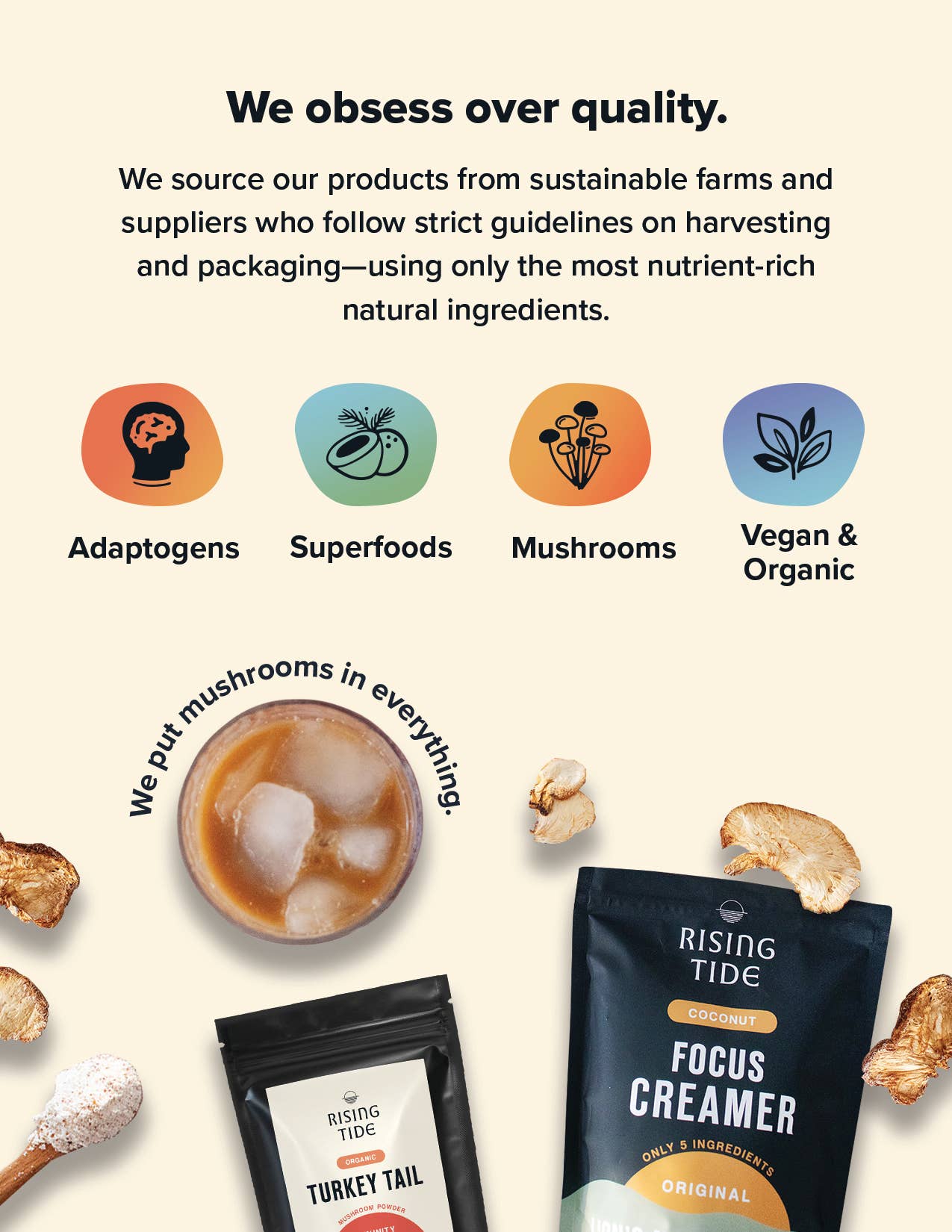 Rising Tide - Wholesale Proteïne/superfoodpoeder - Focus Creamer - Original6