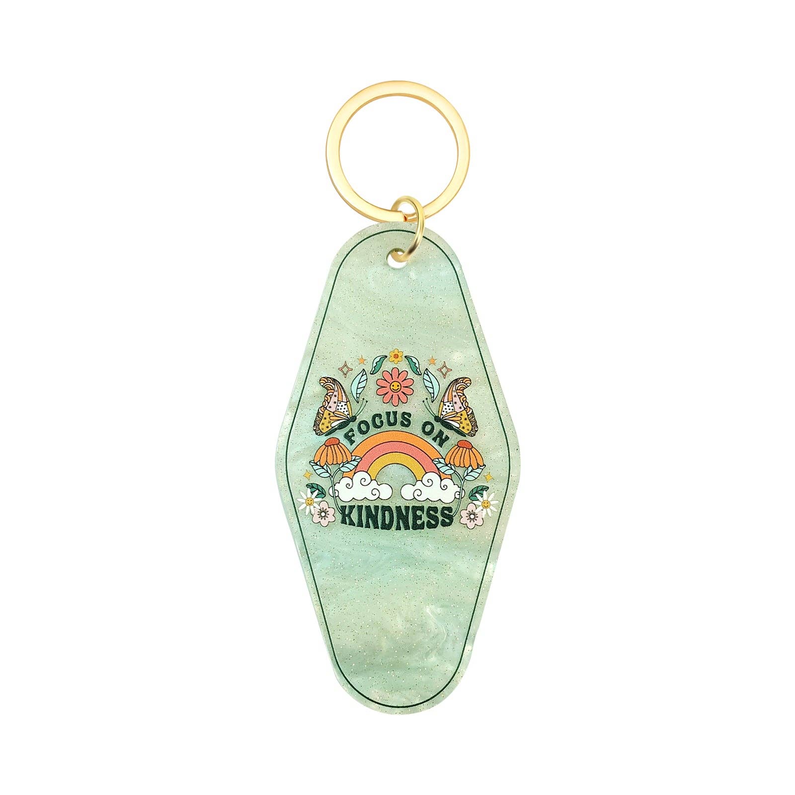 Sparkle Being – wholesale Keychain – Women's – Vintage Retro Style Motel Hotel Keychain Key Ring5