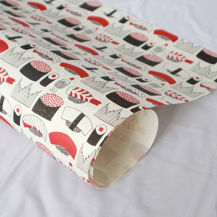 REGARO PAPIRO - Wholesale Wrapping Paper Roll - Washi wrapping paper -SUSHI-