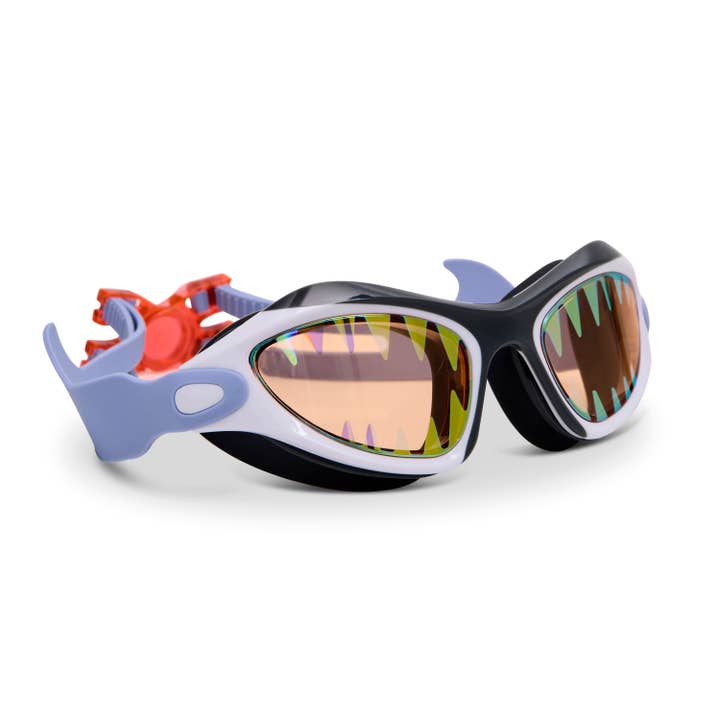 Bling2o - Wholesale Swim Goggles - Kids & Baby - Megamouth Kids' Shark Swim Goggle | Summer Pool Essentials
