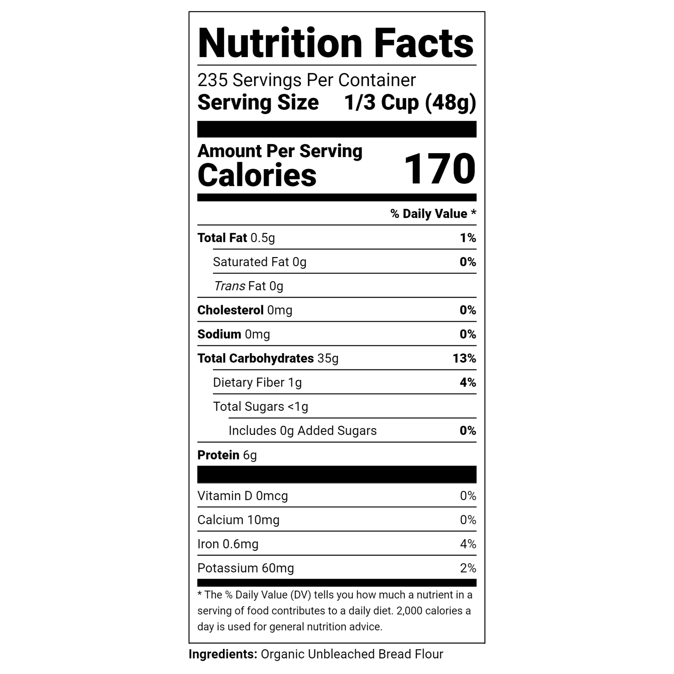 War Eagle Mill Food Group - Wholesale Flour - Organic Unbleached Bread Flour – 25 lb Bag4